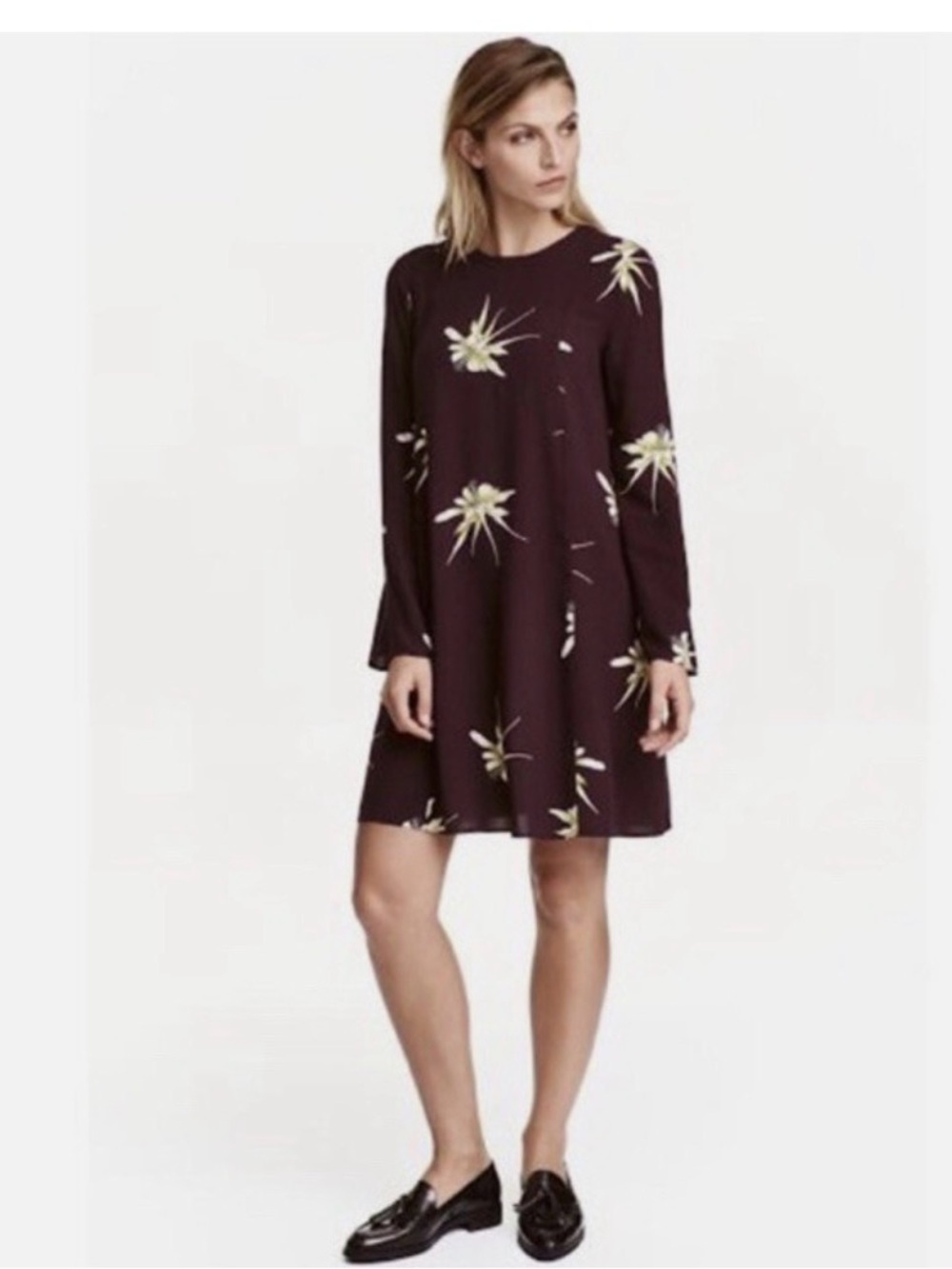 Long Sleeve Swing Dress